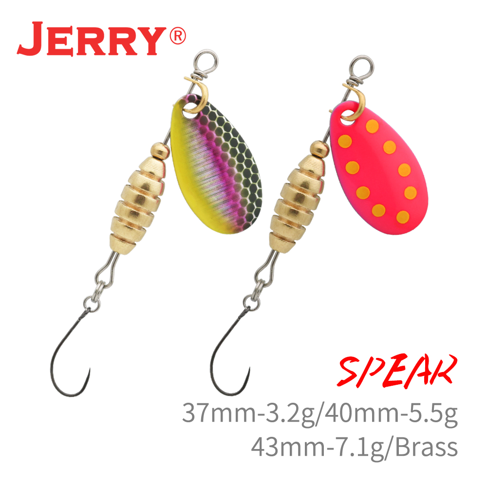 Fishing Equipment For Trout - Jerry Spear 스피너 미끼 금속 초경량