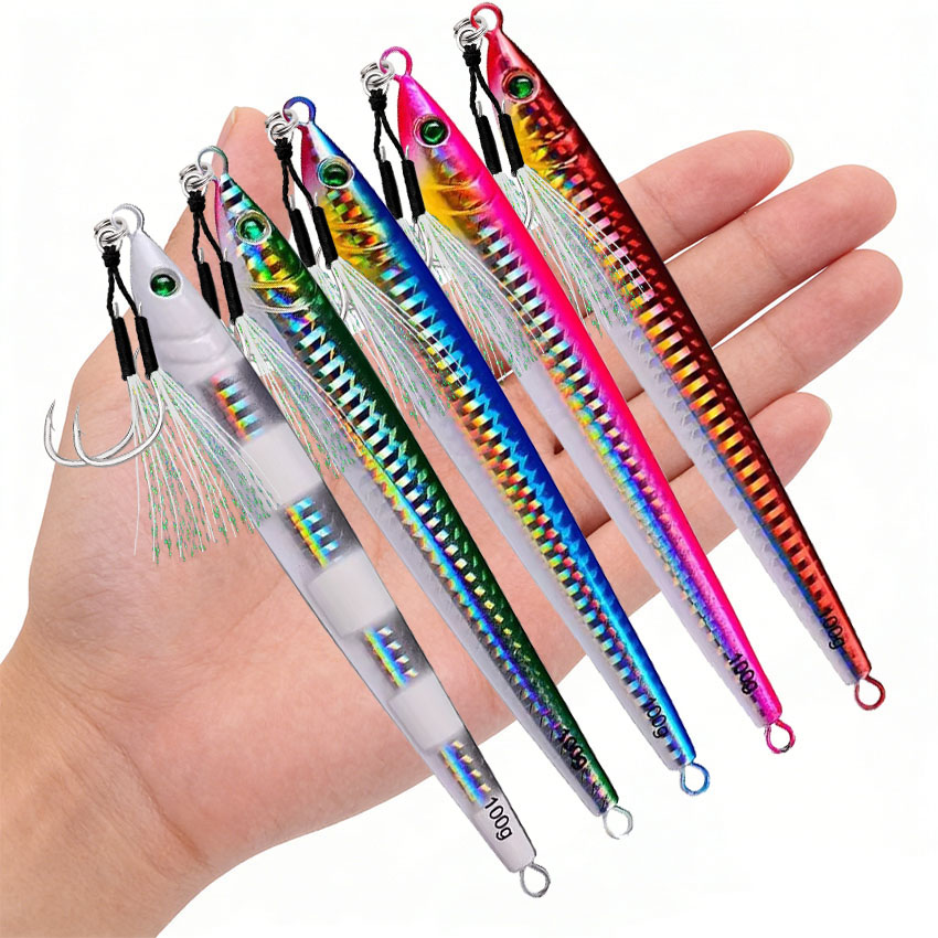 Fishing Equipment For Trout - 캐스트 금속 지그 낚시 미끼 5PC