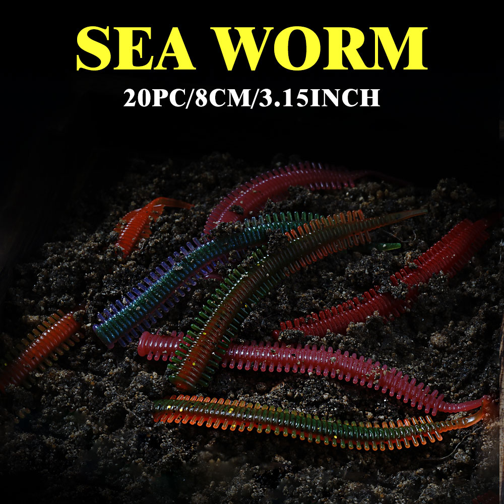 선마일 10개입 샌드 웜 루어 8.2cm 바닷물 낚시용 - Fishing Equipment For Trout 리뷰 및 가격