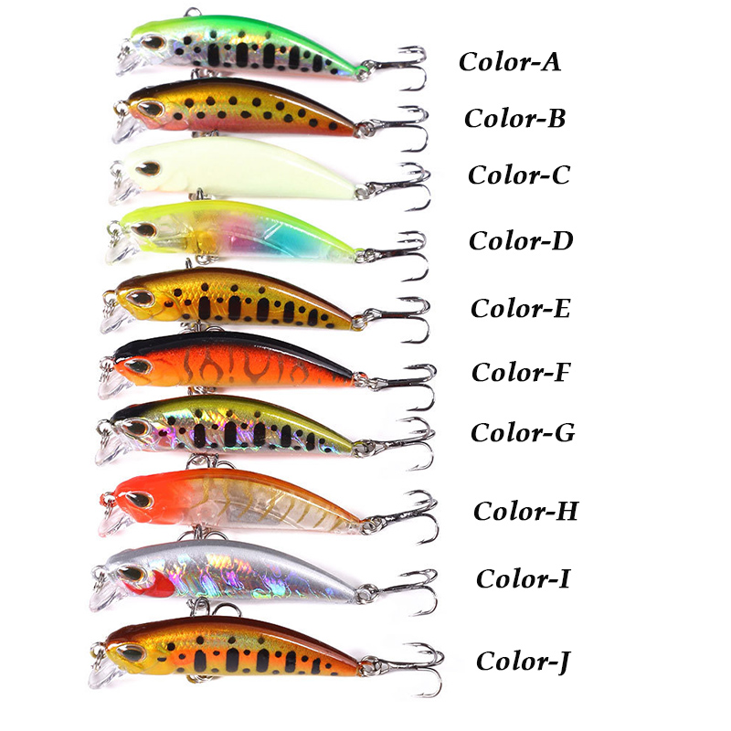 WESTBASS 1PX 마이크로 미노우 루어 55mm- - Fishing Equipment For Trout 리뷰 및 가격