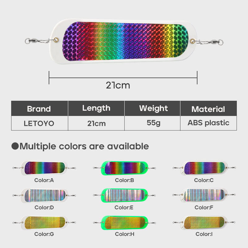 레토요 8인치/21cm 낚시 플래셔 양면 스티커 트롤링 - Fishing Equipment Tools 리뷰 및 가격