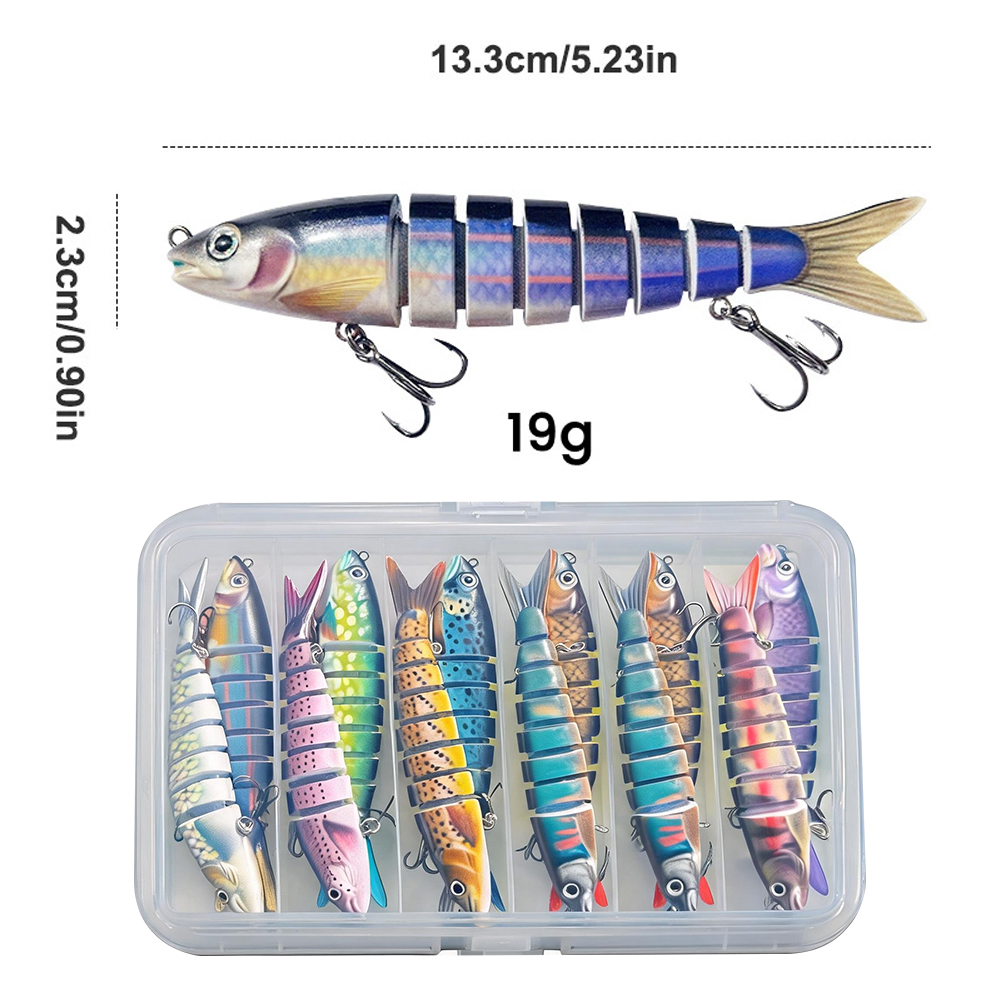 10개입 배스 송어용 멀티 조인트 스윔베이트 슬로우 싱 - Fishing Equipment For Trout 리뷰 및 가격