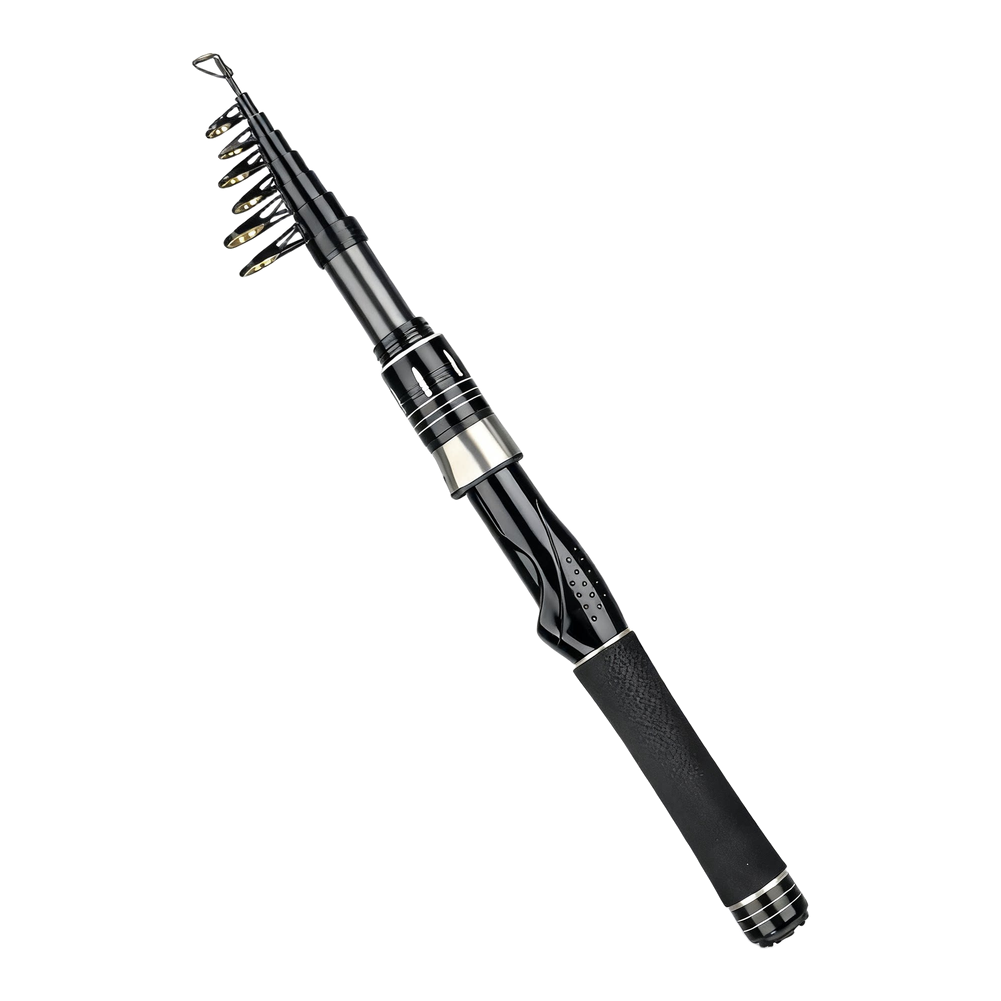 초경량 텔레스코픽 카본 낚싯대, 세라믹 가이드 링 포함 - Carbon Fishing Rod 리뷰 및 가격