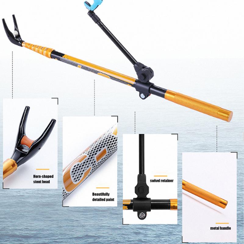 휴대용 낚싯대 지지대 브래킷, 360 도 조절 가능한  - Carbon Fishing Rod 리뷰 및 가격