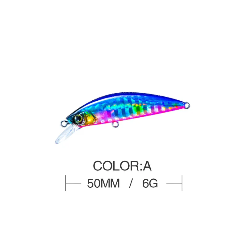 5cm 6g 낚시 미끼 하드 코어 LG 헤비 미노우 5 - Fishing Equipment For Trout 리뷰 및 가격