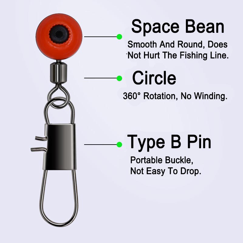 낚시 플로트 바버 스톱 스페이스 빈 커넥터, 바다 낚시 - Fishing Equipment Tools 리뷰 및 가격