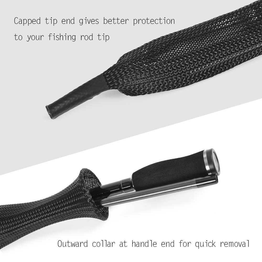 튜브 후크 190cm 낚싯대 커버 로드 슬리브 커버 낚 - Fishing Equipment Tools 리뷰 및 가격