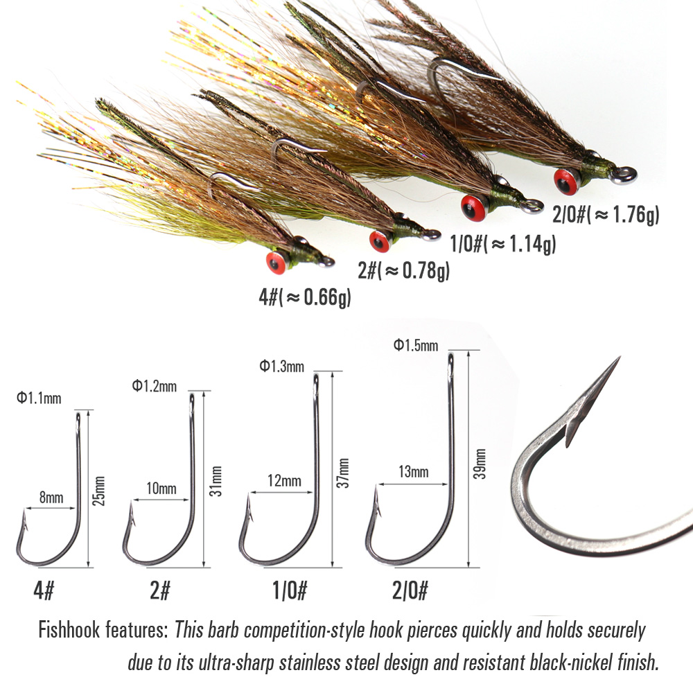 Wifreo 미노우 스트리머 플라이 미끼 송어 배스 스 - Fishing Equipment For Trout 리뷰 및 가격