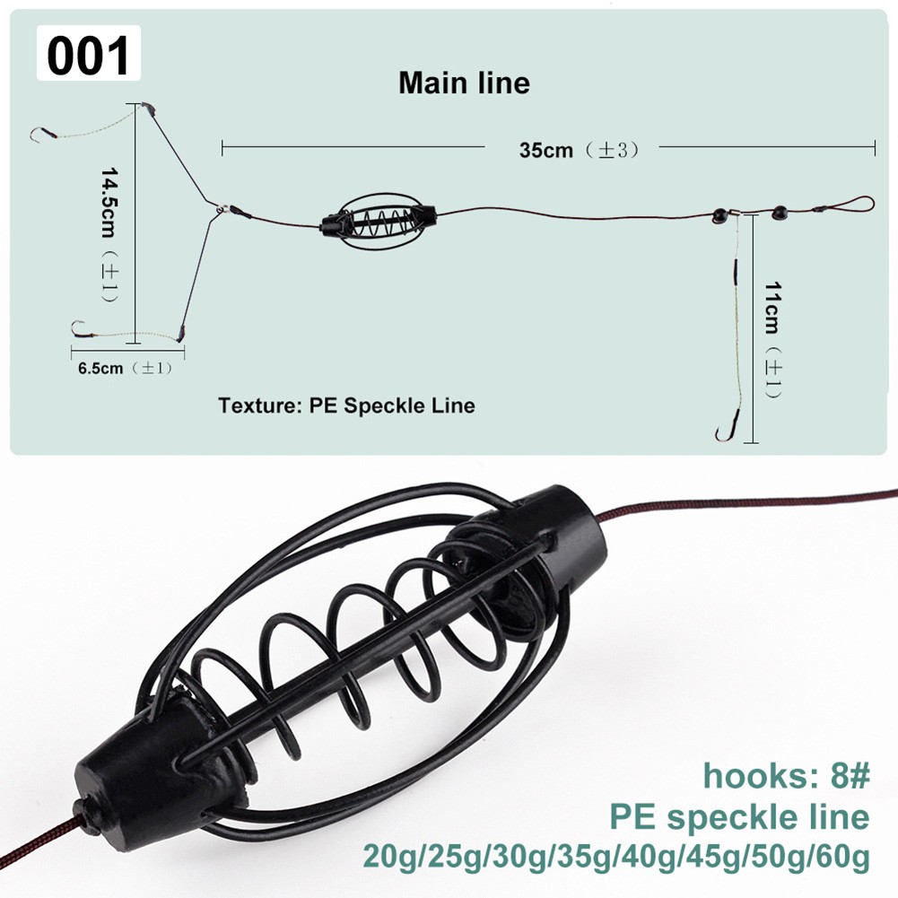 1PCS 잉어 낚시 피더 유럽 잉어 낚시 케이지 후크  - Fishing Equipment Tools 리뷰 및 가격