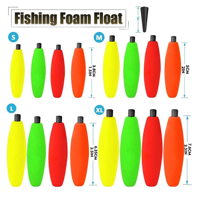 20pcs 페그 플로트 메기 낚시 Bobbers 폼 리 - Fishing Equipment For Trout 리뷰 및 가격